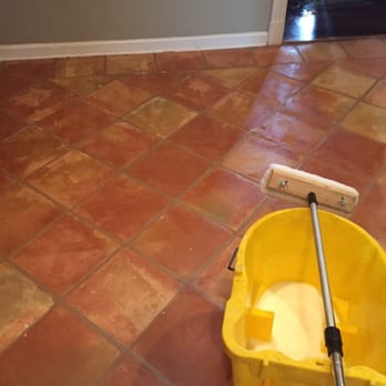 Newly Cleaned Floor Tiles